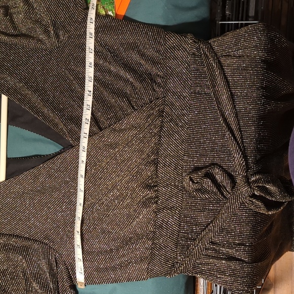 Torrid Black and Gold size 0X jumpsuit - Picture 11 of 12